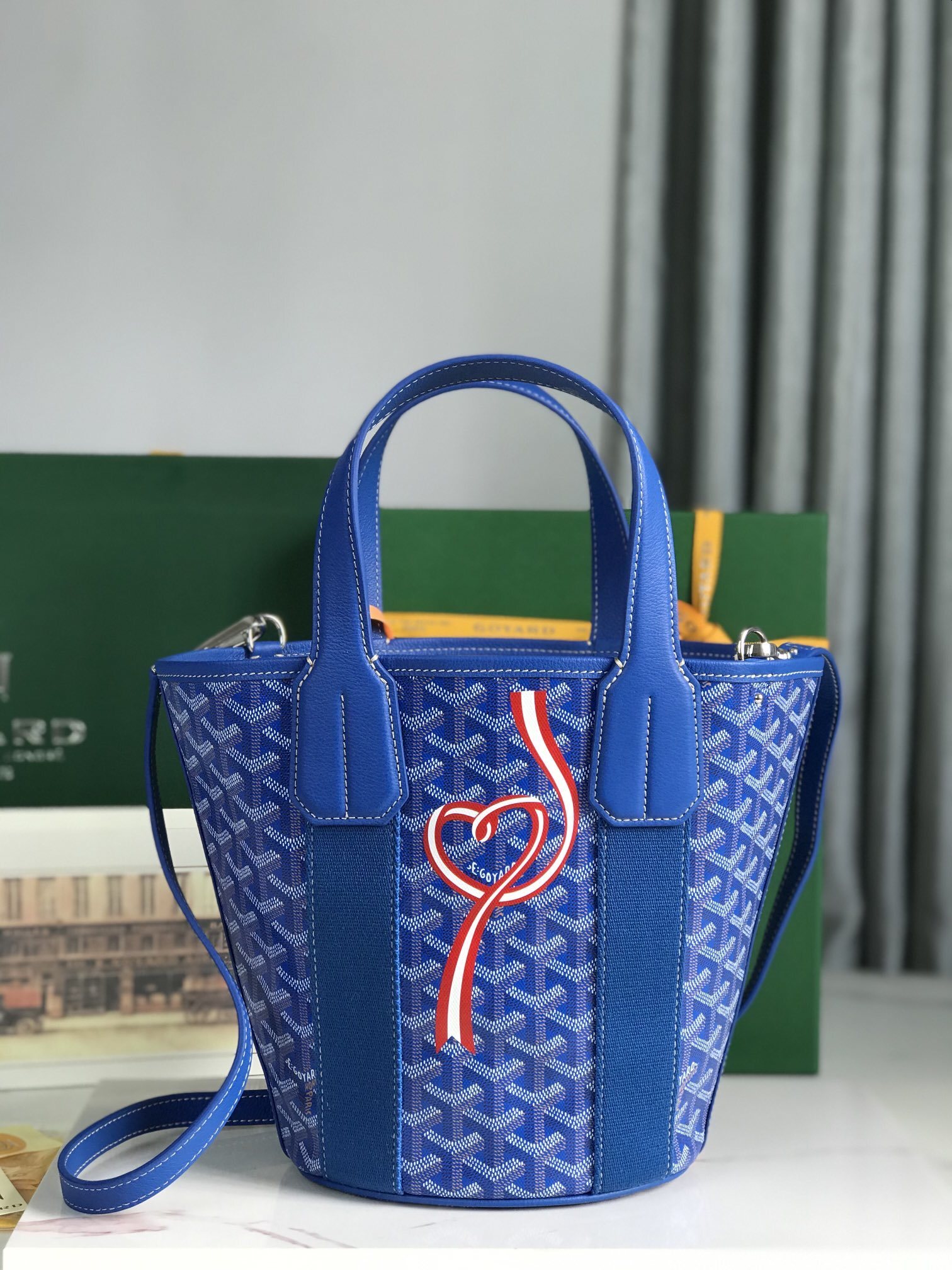 Goyard Belharra PM Bag Blue