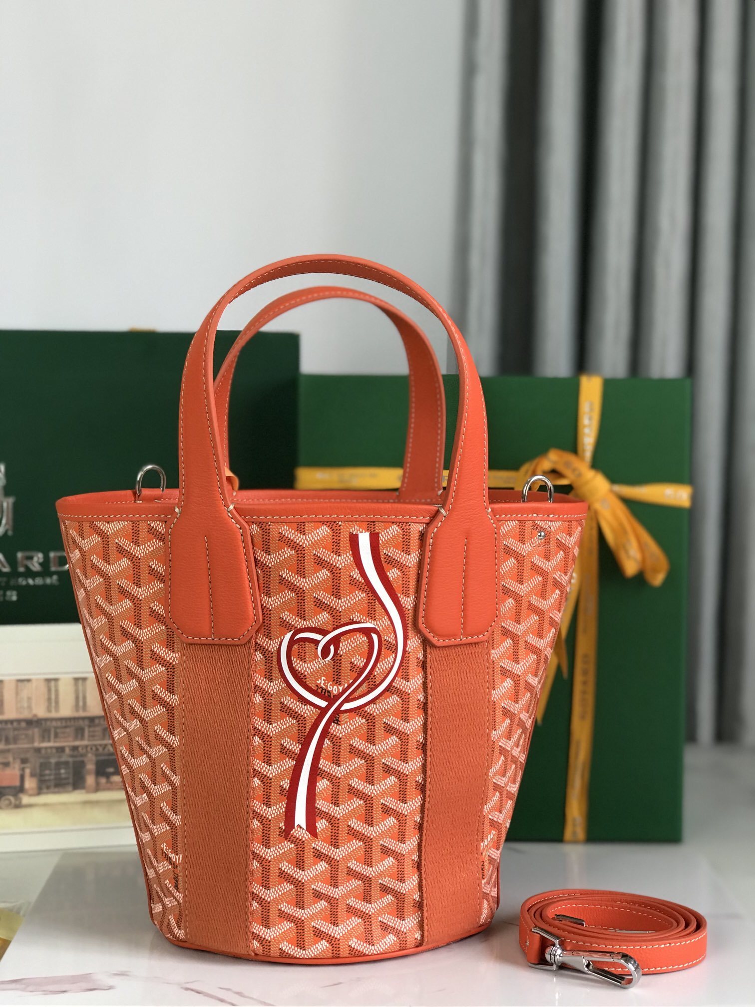 Goyard Belharra PM Bag Orange