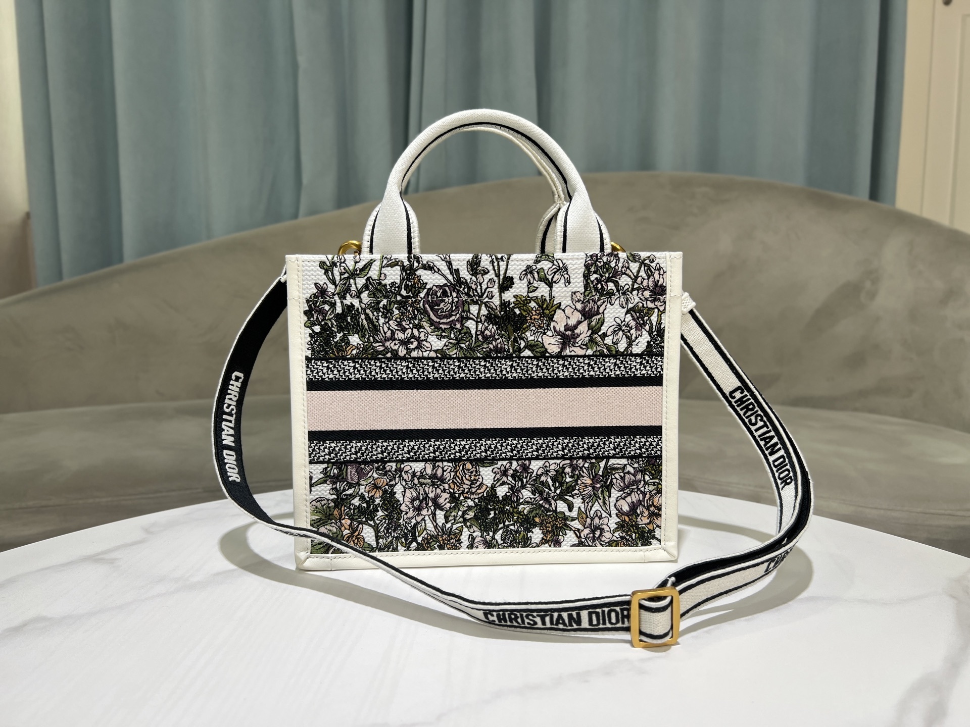 Christian Dior Book Tote bag Black