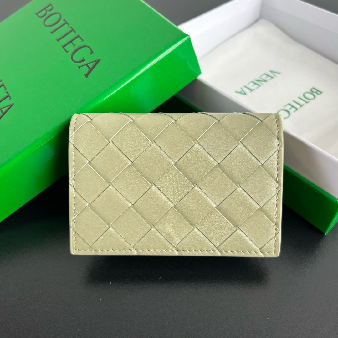 Bottega Veneta Women's Intrecciato Business Card Case