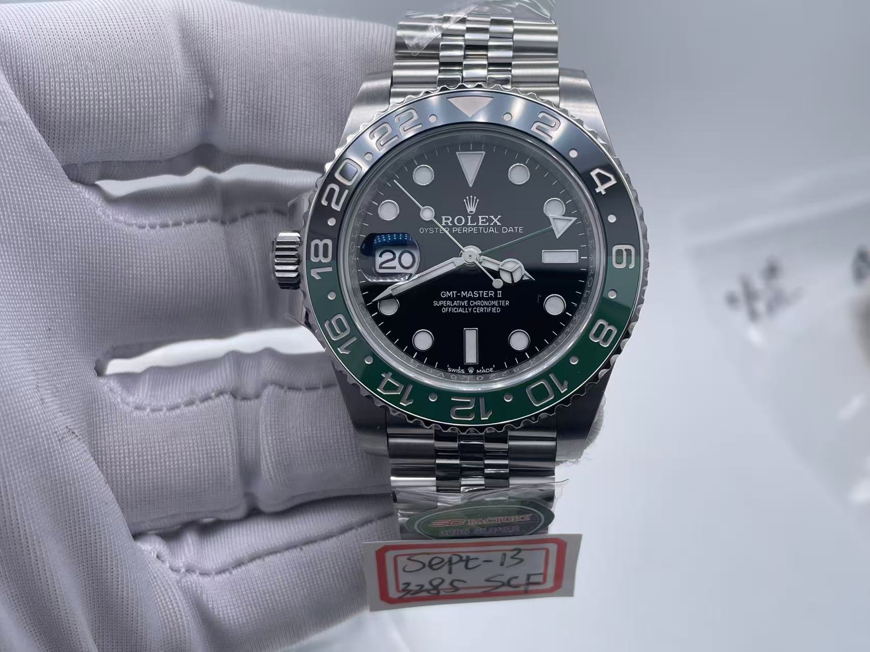 ROLGMT0361E - GMT II 126720 Sprite Jub SS/SS Blk SCF SH3285-2 $488
