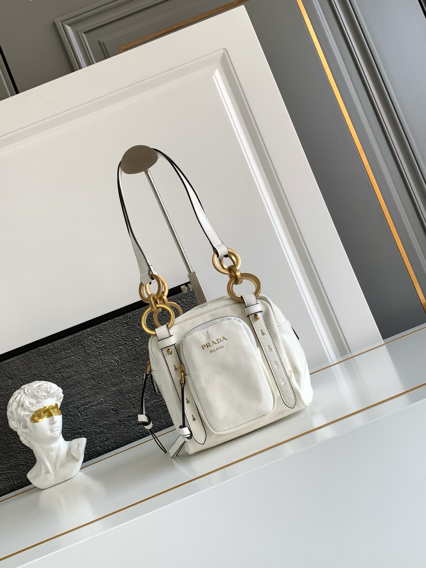 Prada Handbag white