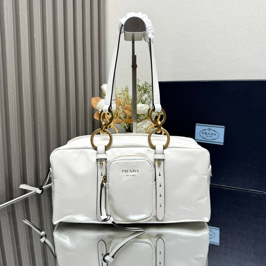 Prada UA Handbag white