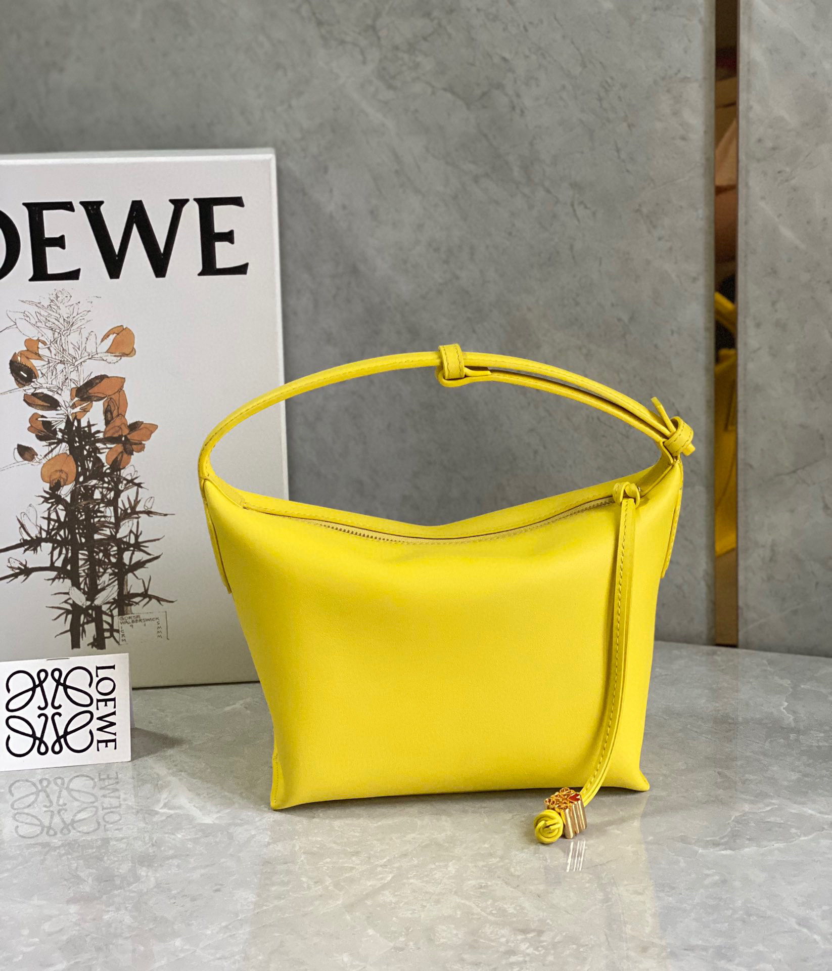 Loewe Small Mellow Nappa Lambskin Squeeze Bag