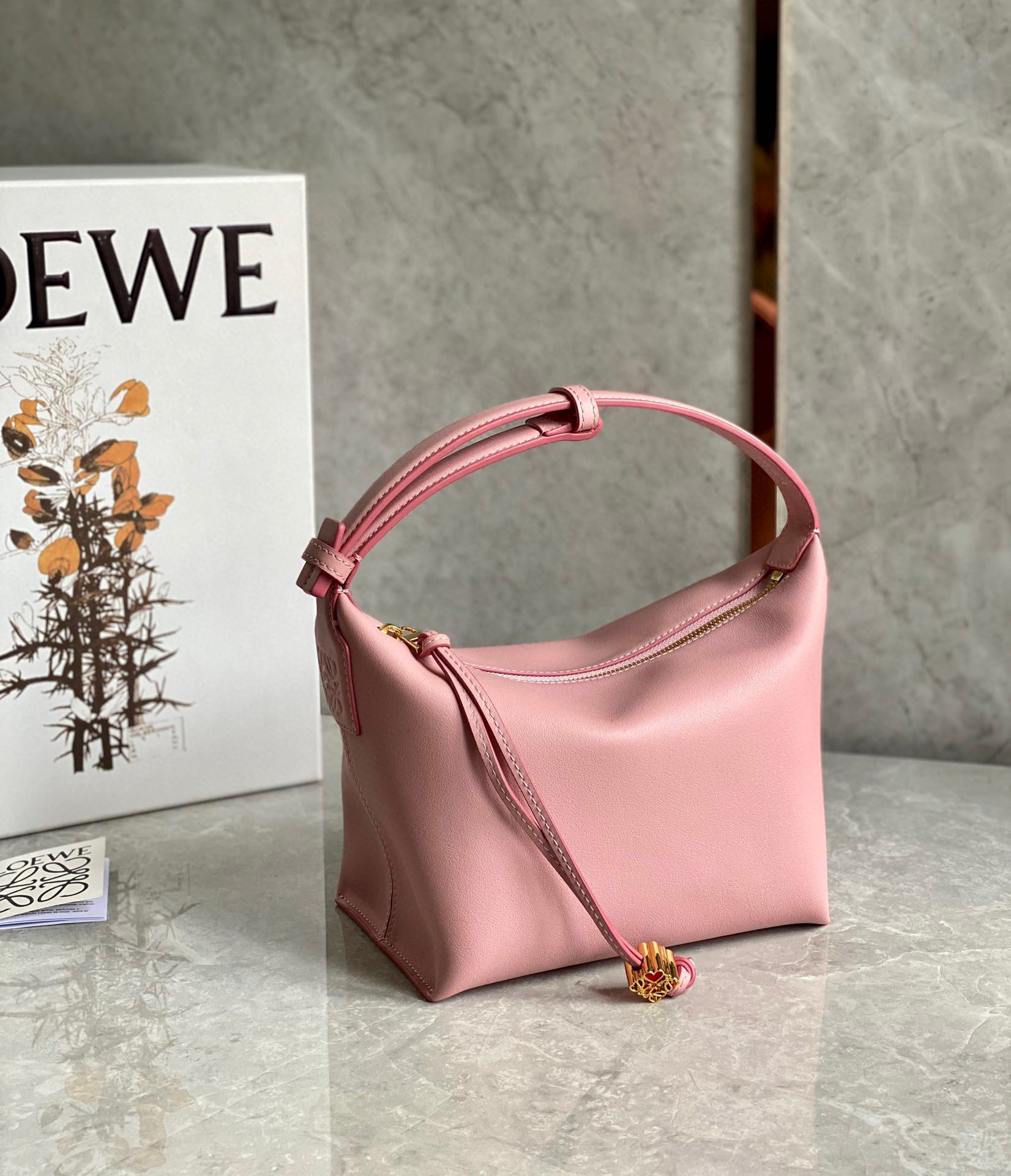 Loewe Small Mellow Nappa Lambskin Squeeze Bag