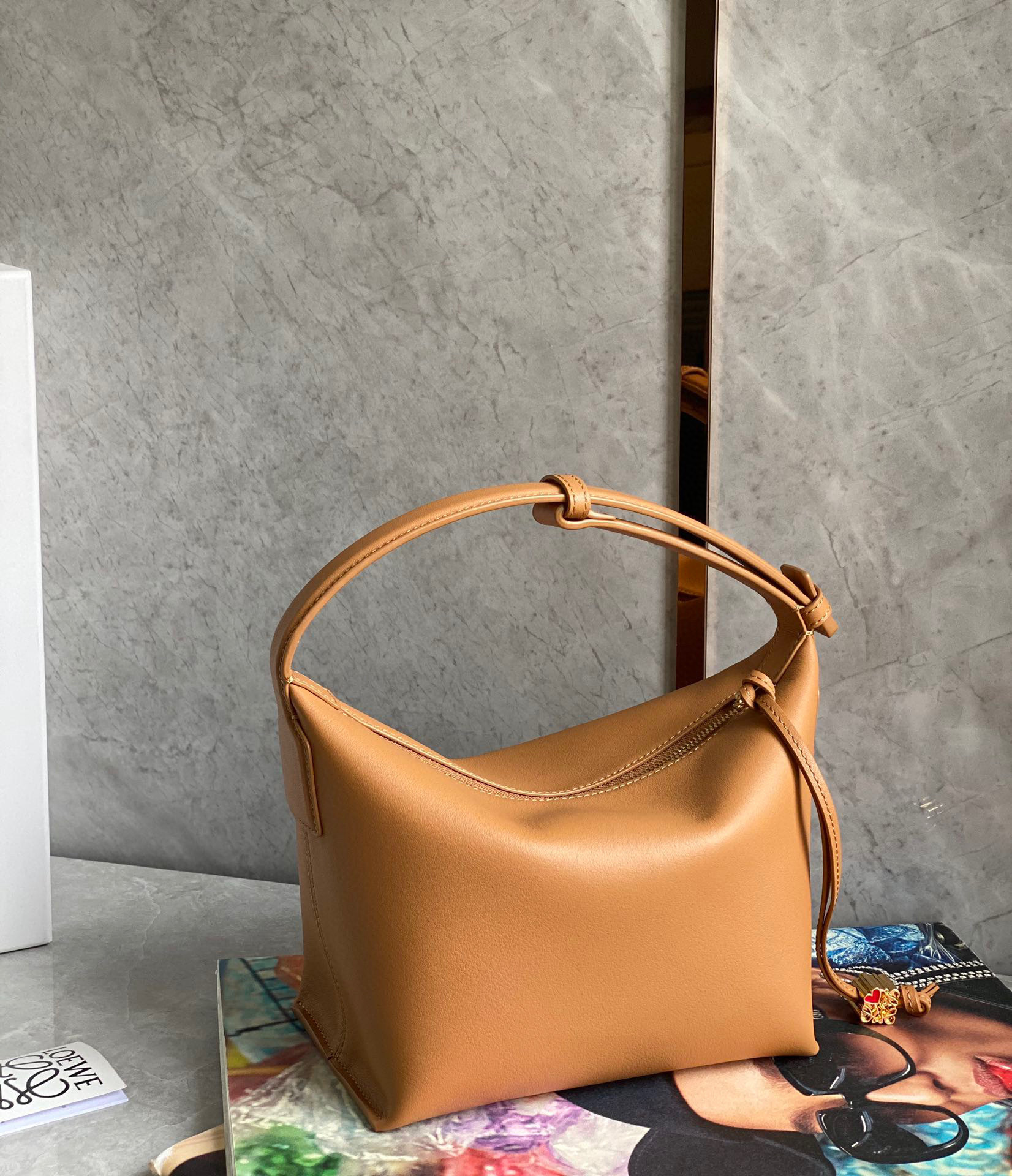 Loewe Tod's Kate Leather Mini Box Bag
