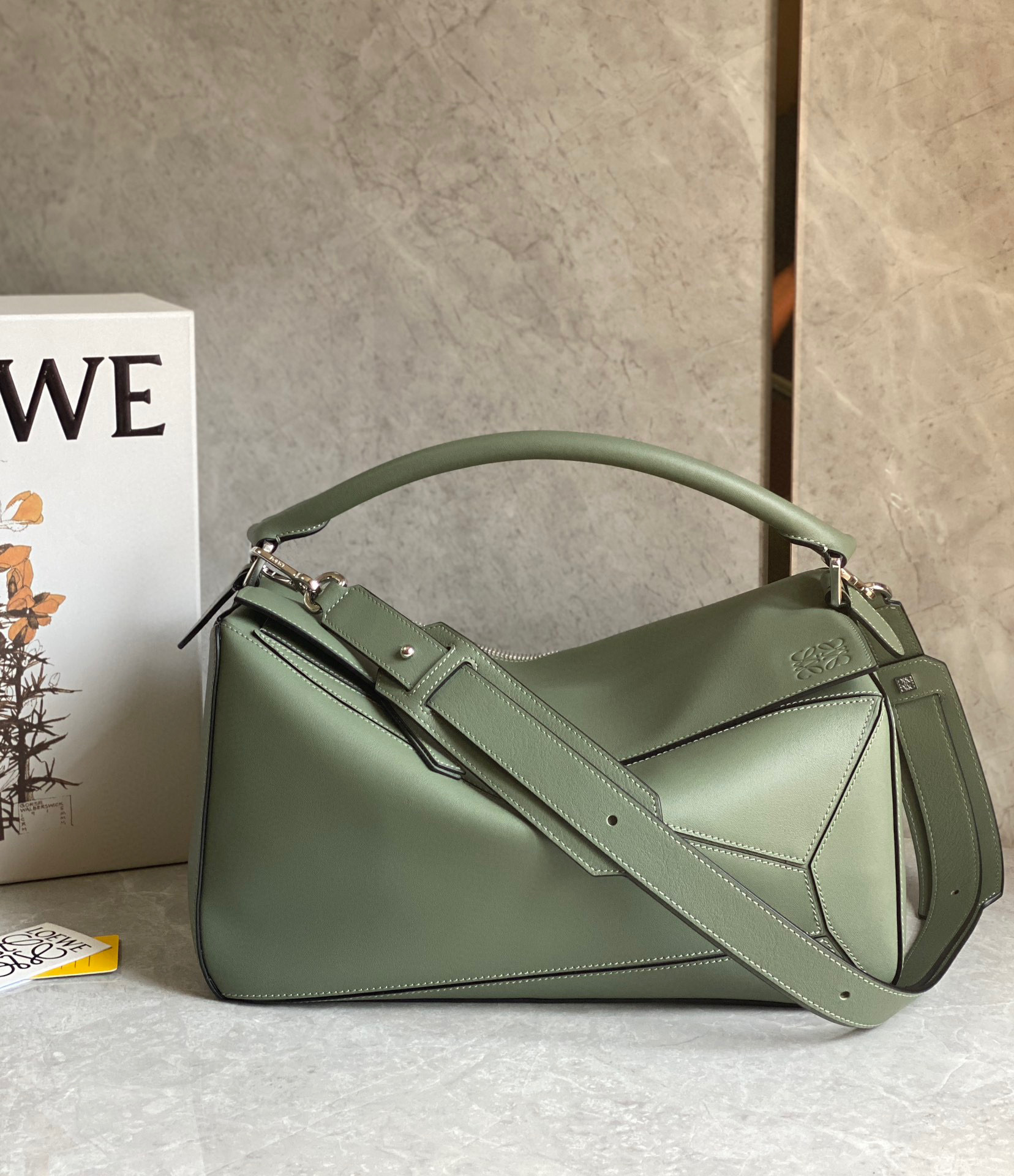 Loewe  Small Puzzle Edge bag in classic