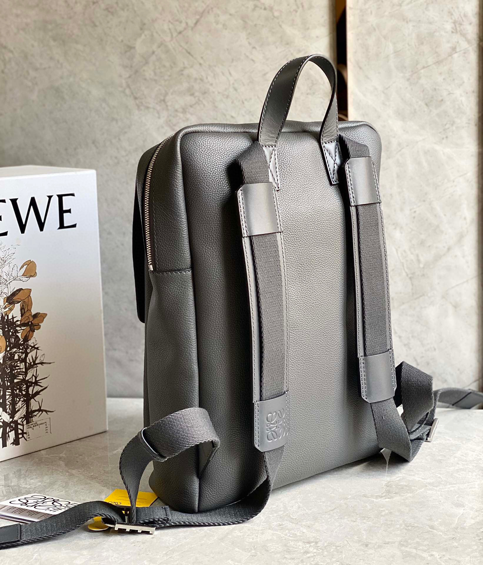 Loewe - Military Full Grain Leather Backpack