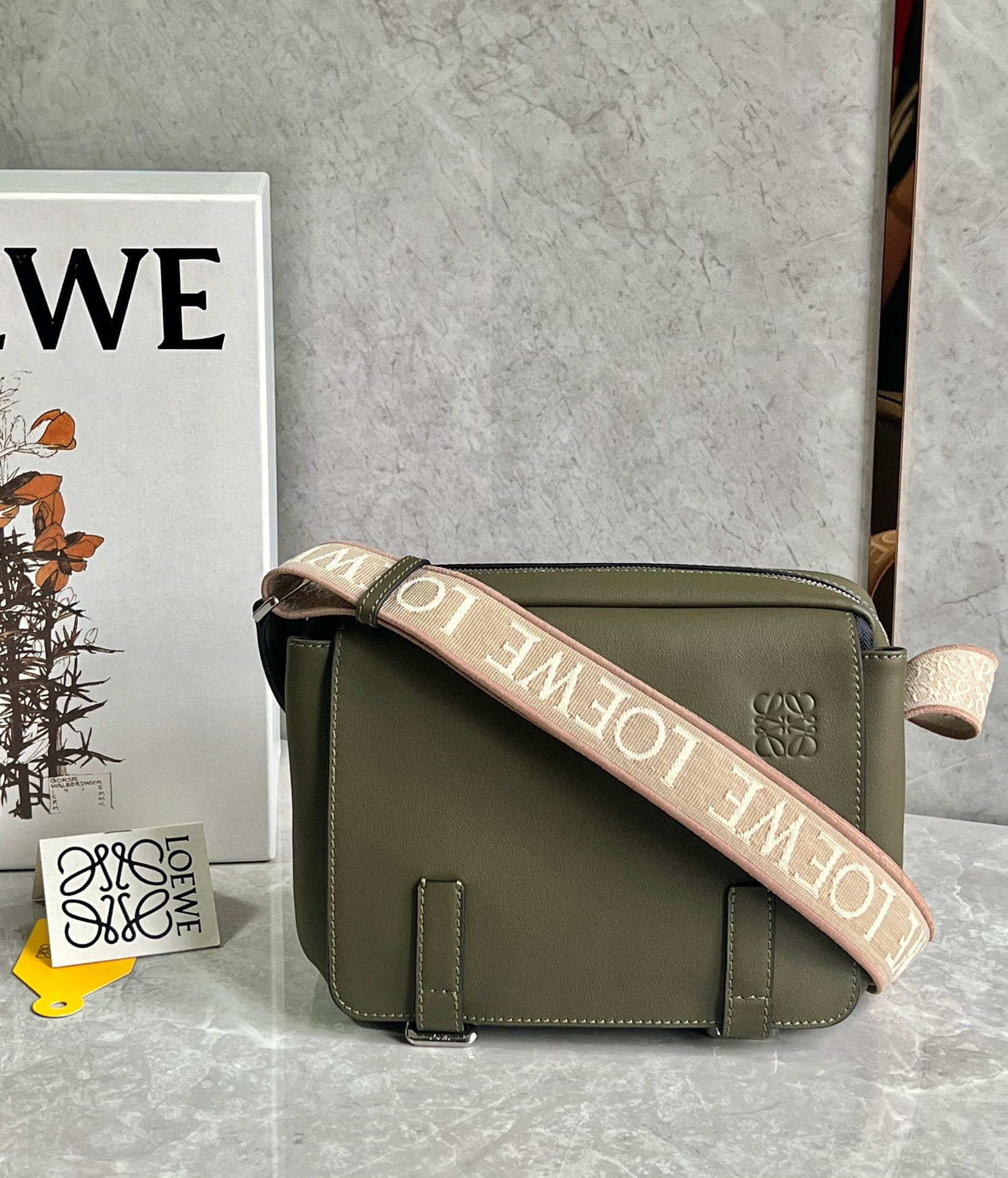 Loewe Military Messenger Bag