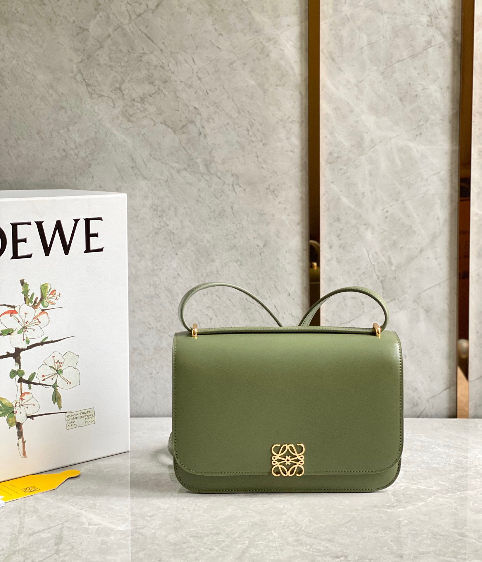 Loewe Leather Goya Shoulder Bag