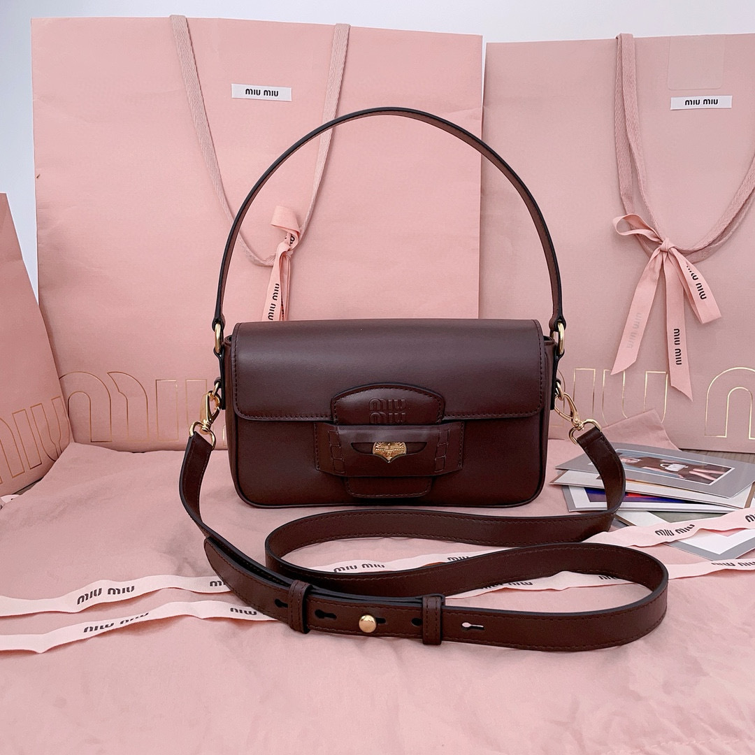 Miu Miu Leather Shoulder Bag
