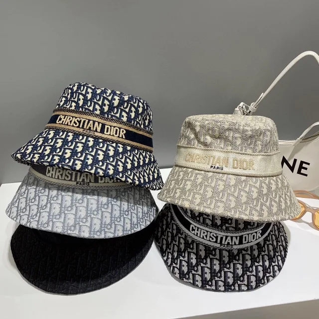 DIOR Korean unisex bucket hat All Colors