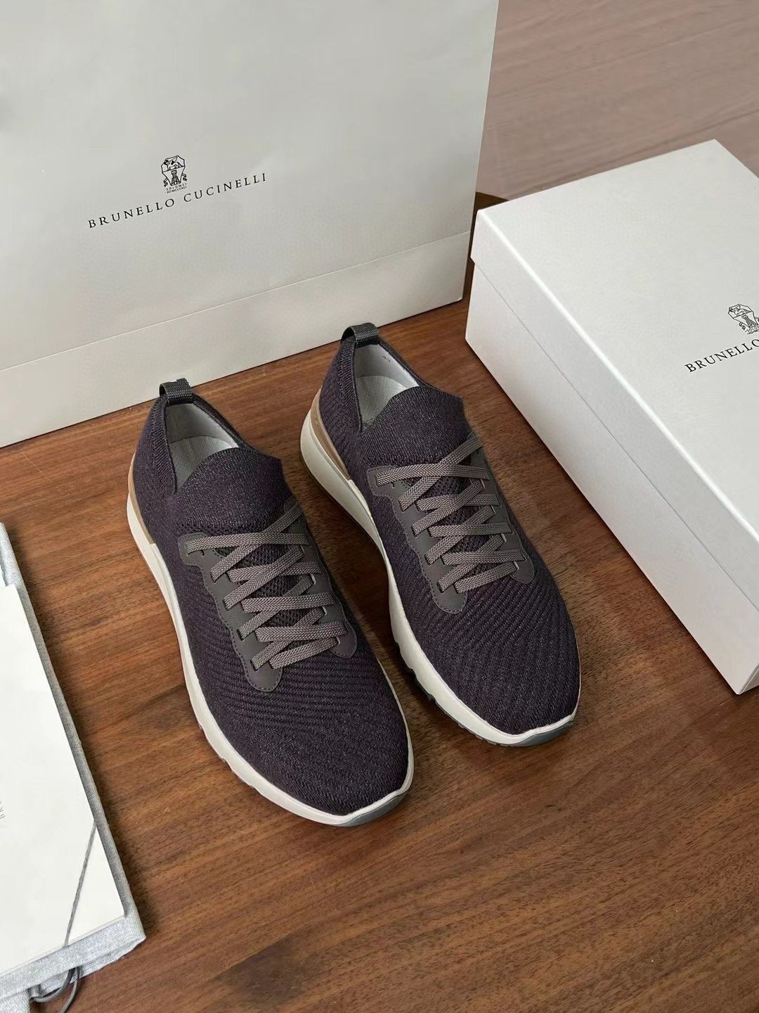 Brunello Cucinelli Knit Running Sneakers all colors