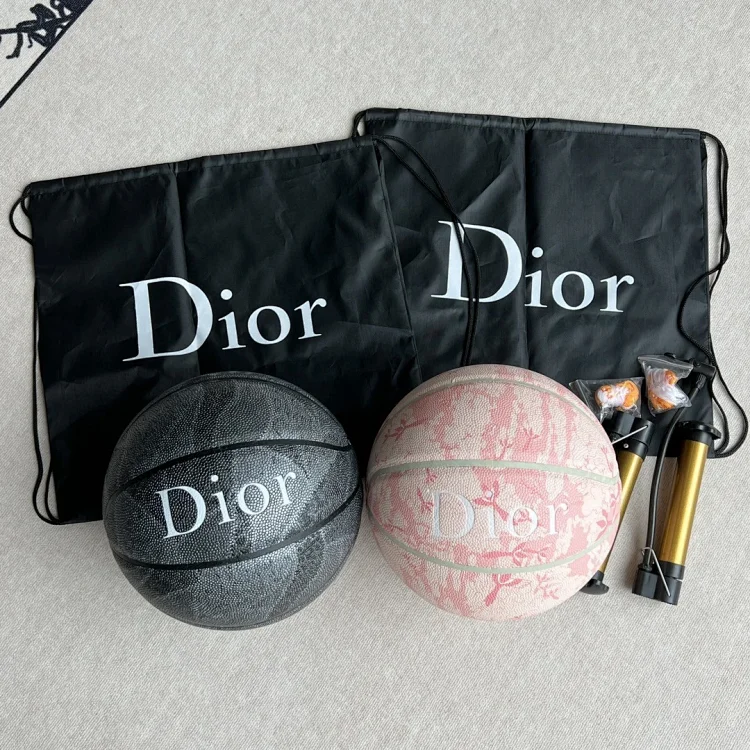 Dior pink and black basketball
