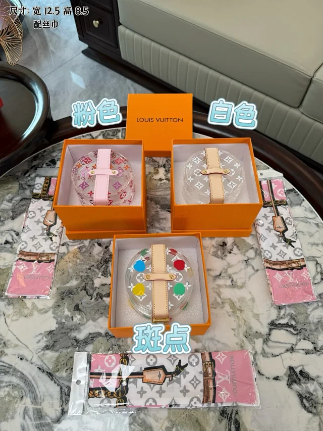 LV jewelry box transparent