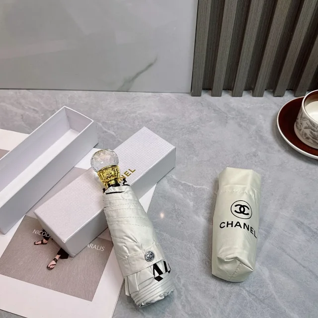 Chanel transparent crystal umbrella