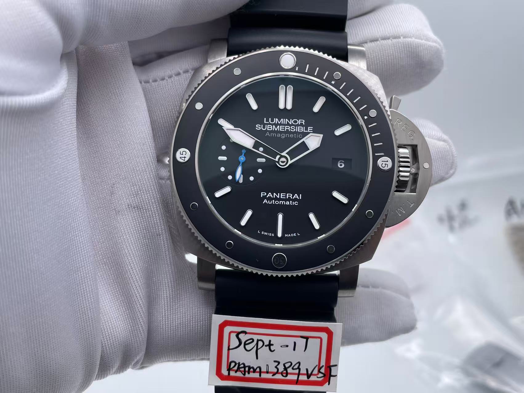 PN1389VRU - PAM1389 Sub 1950 3 Days 47mm TI/RU VSF P9010 $408 limited period offer prices