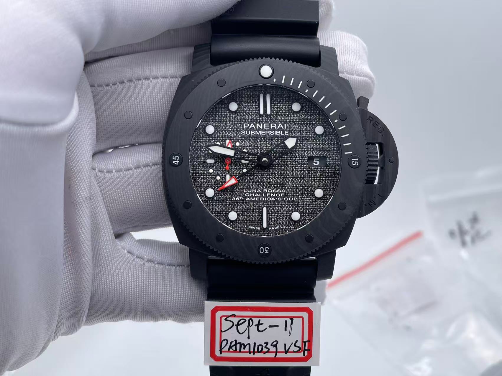 VSF PAM1039 Rubber strap black limited period offer prices