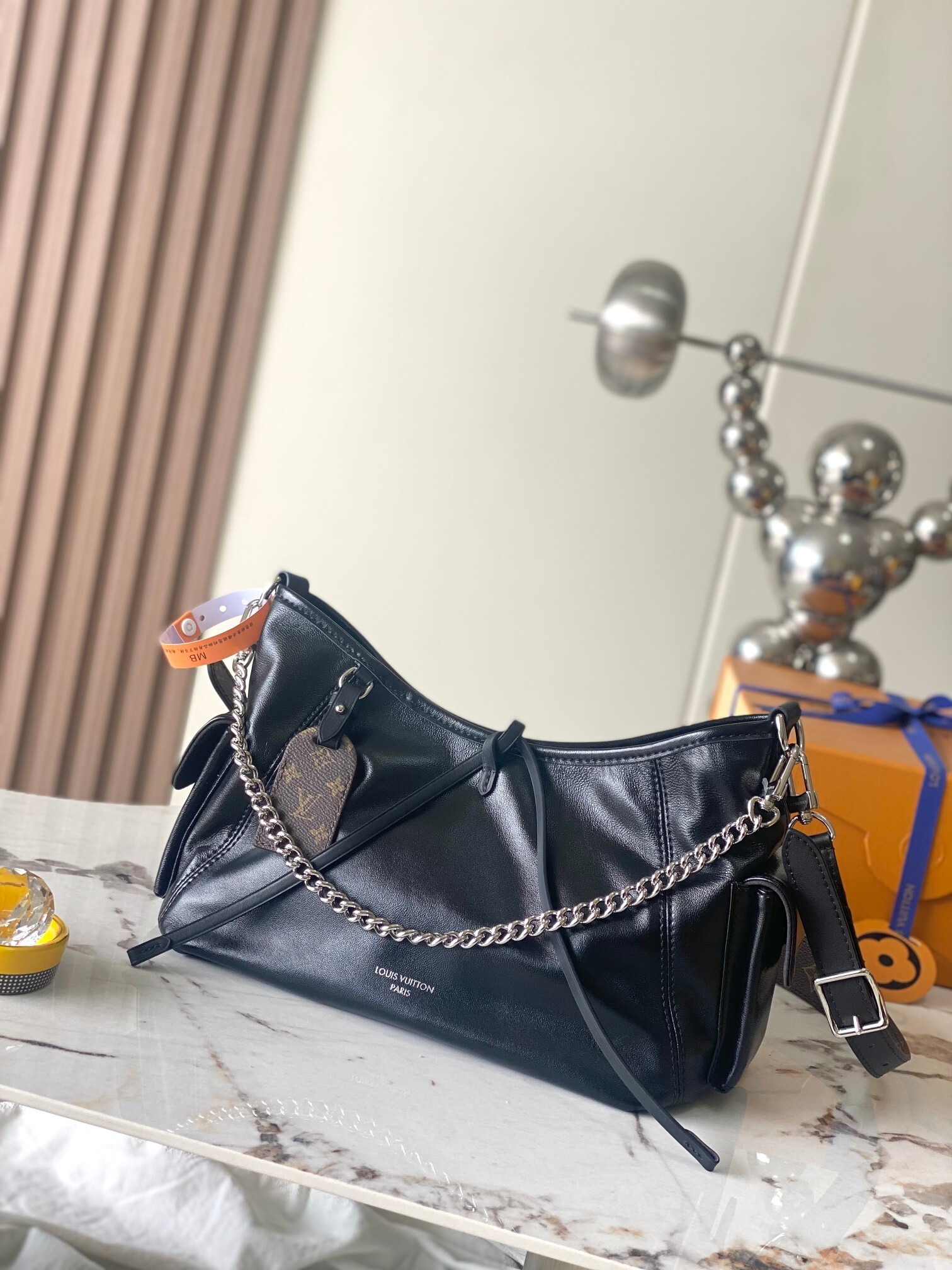 LV Shoulder Bag black