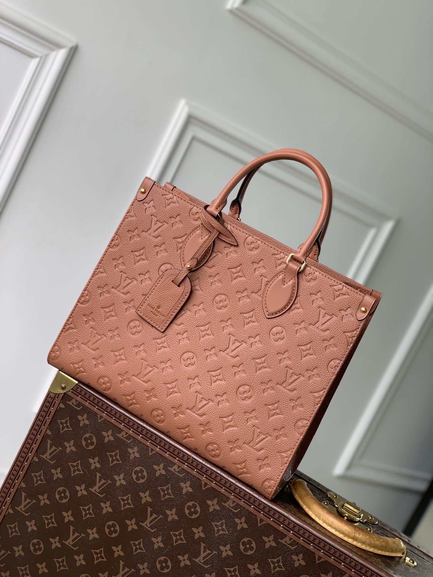 LV  Monogram Empreinte Leather - Handbag