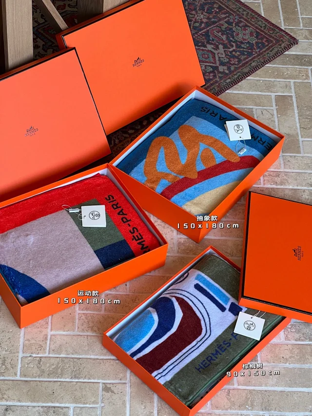 Hermes pure cotton home blanket