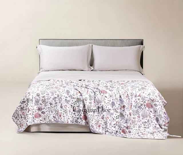 Dior silk blended fabric summer quilt