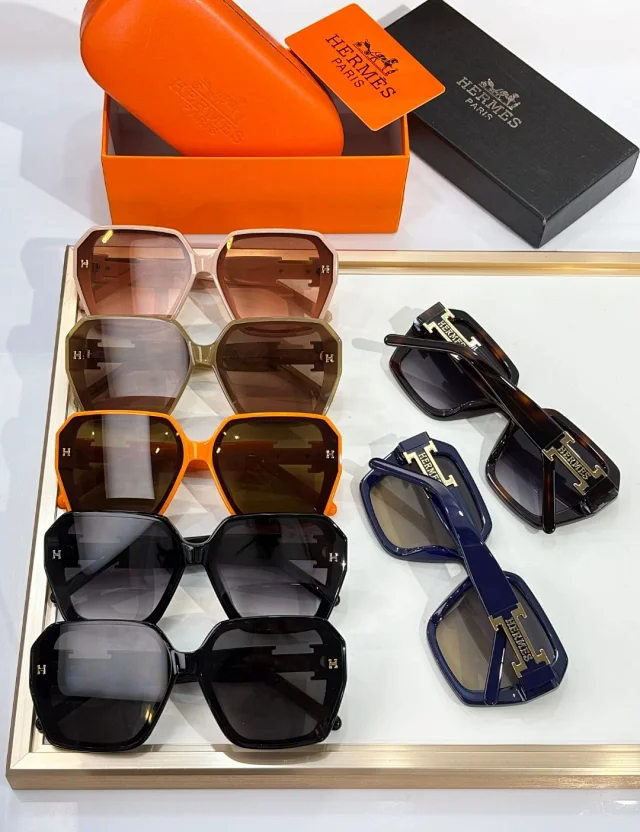 Hermes classic glasses all colors
