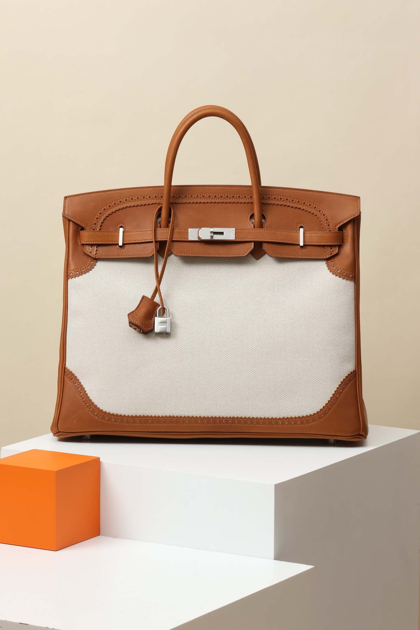 Hermès Birkin 40 Tote Bag red