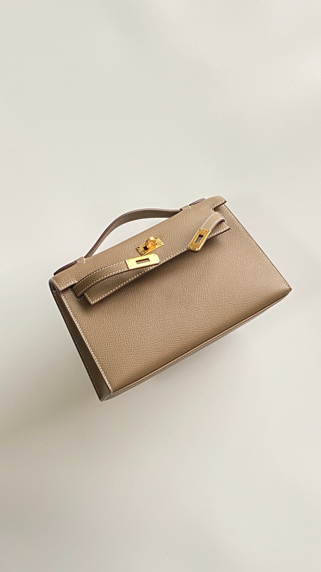 Hermes kelly Leather Bag