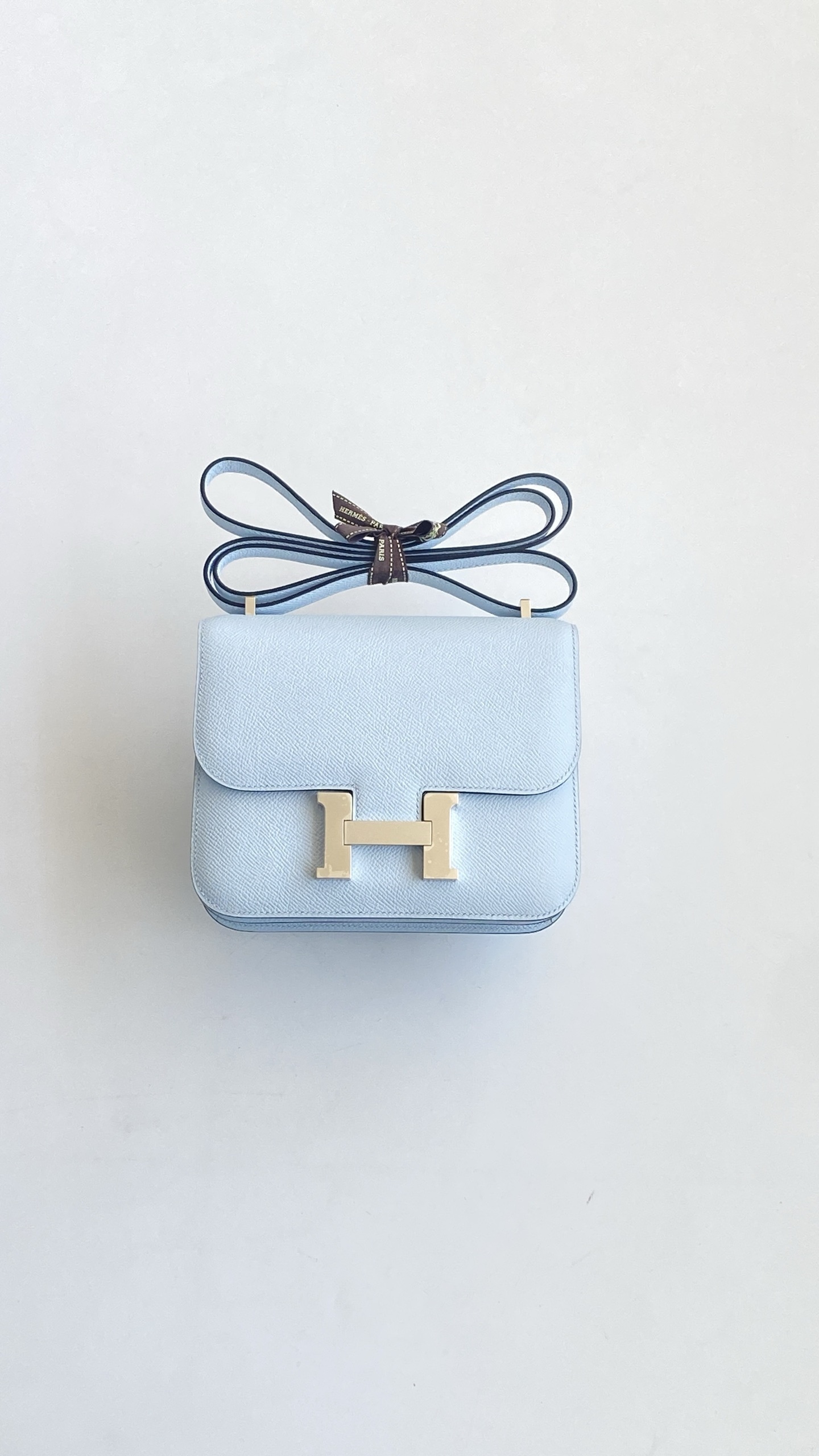 Hermes Constance III Mini bag blue
