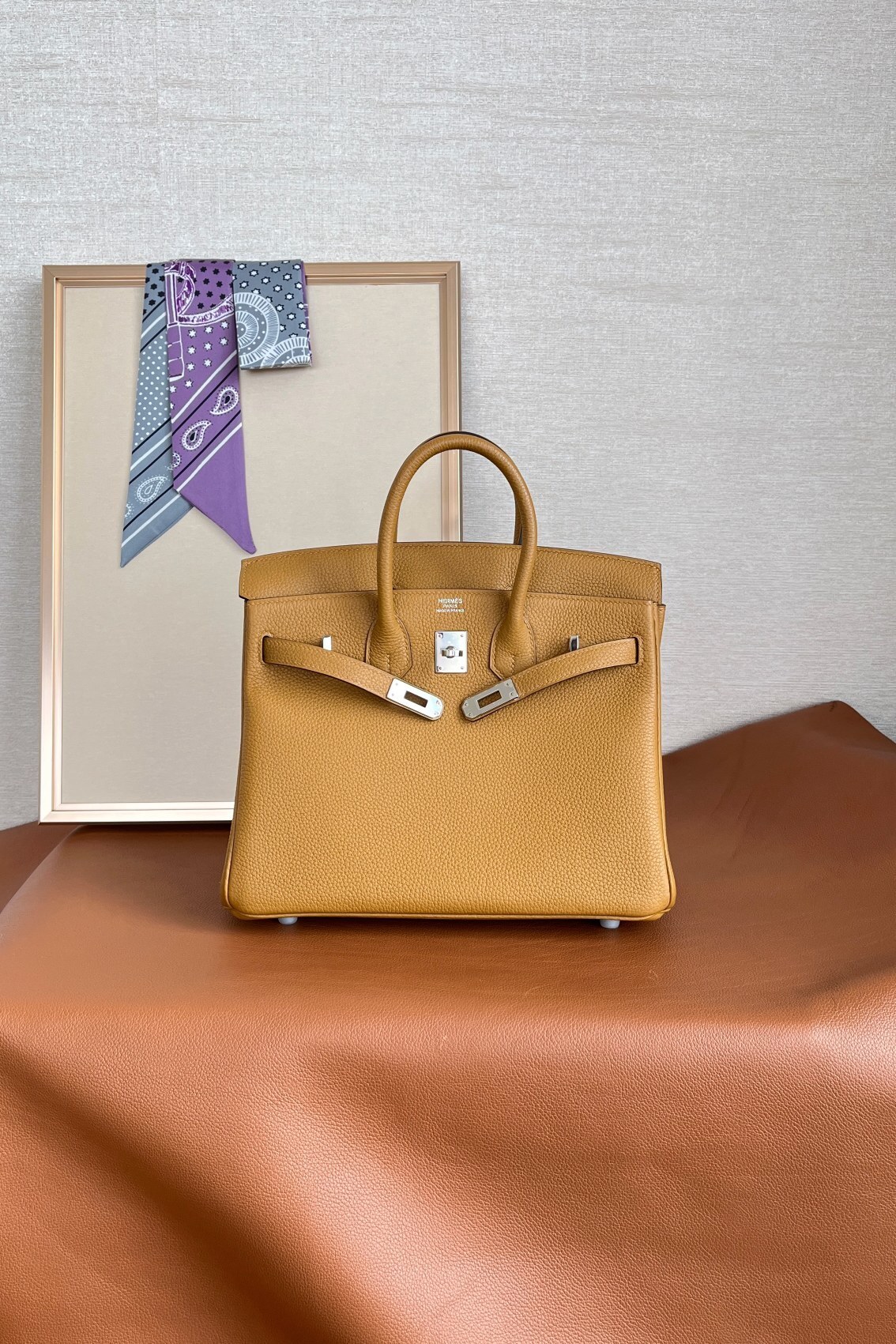 Hermes Birkin Premium Leather Tote Bag