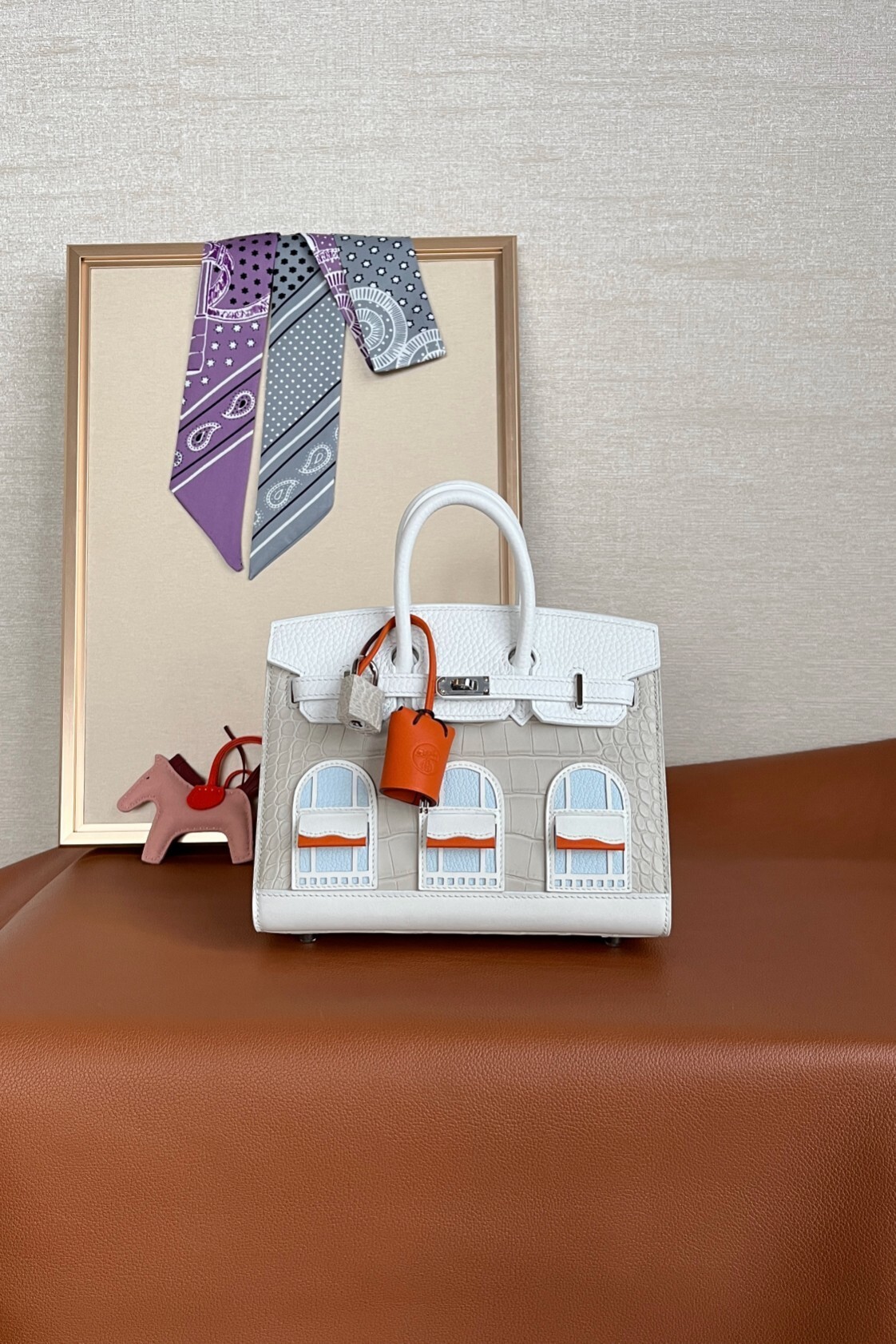 Hermes Birkin Bag white