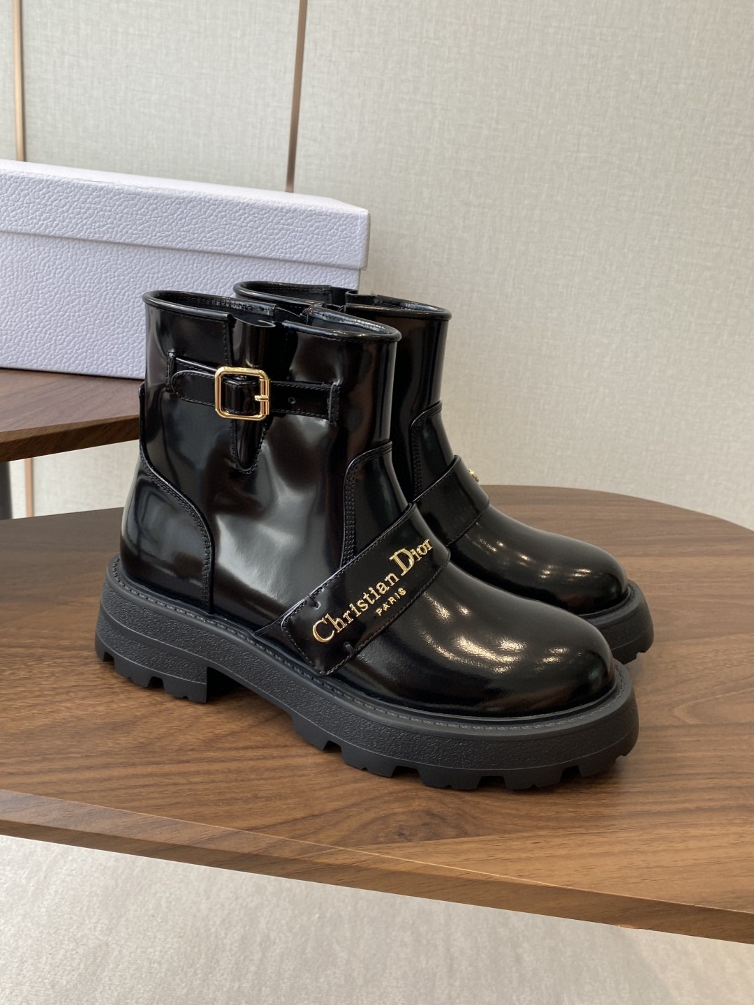 Dior D-quest Ankle Boot Black