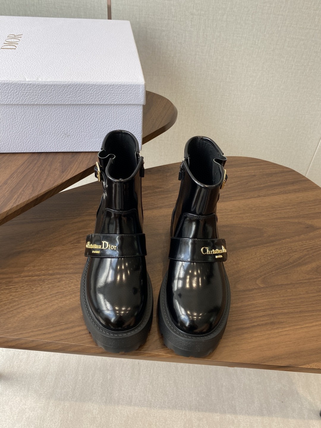 Dior D-quest Ankle Boot Black