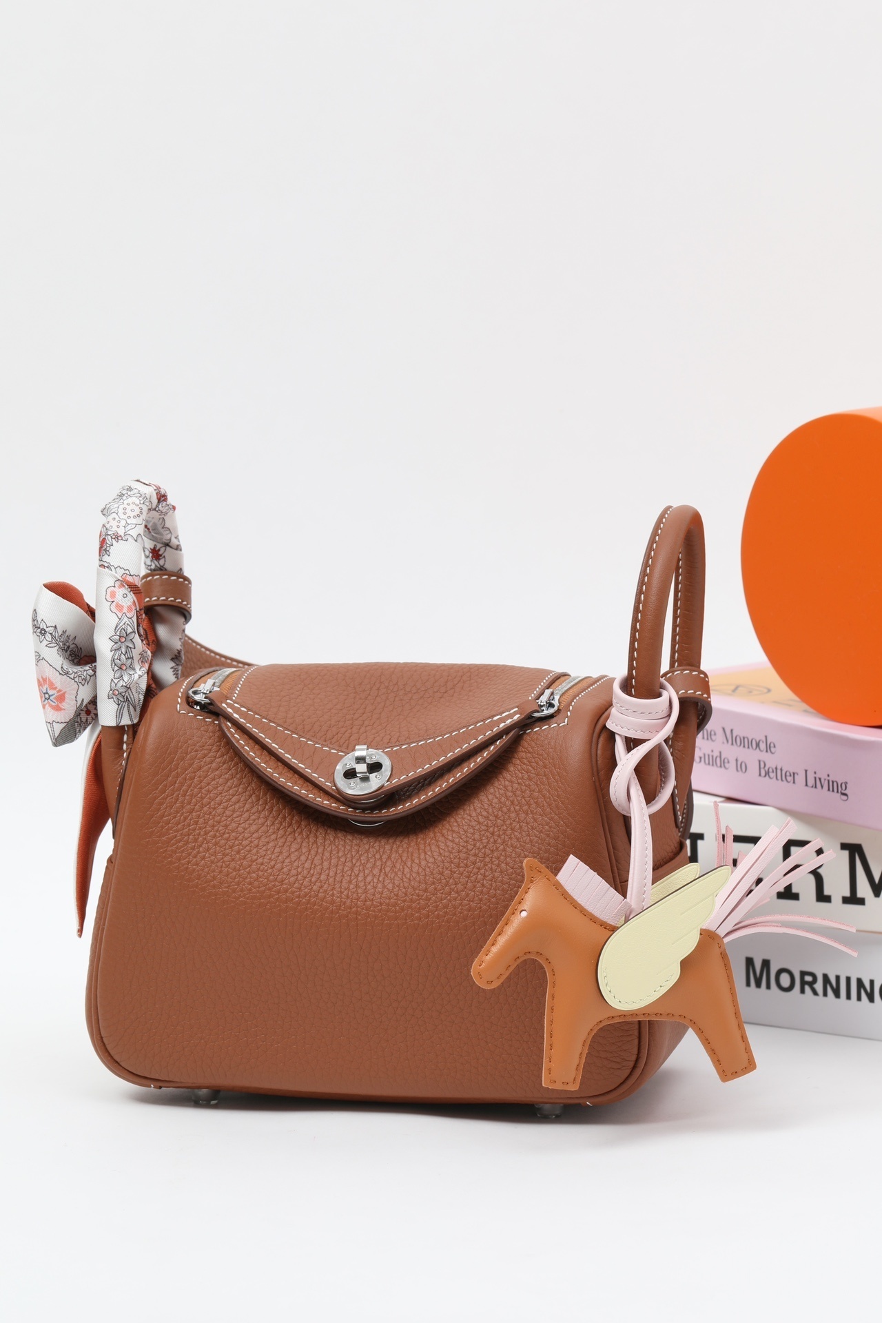 Hermes Mini Handbag brown