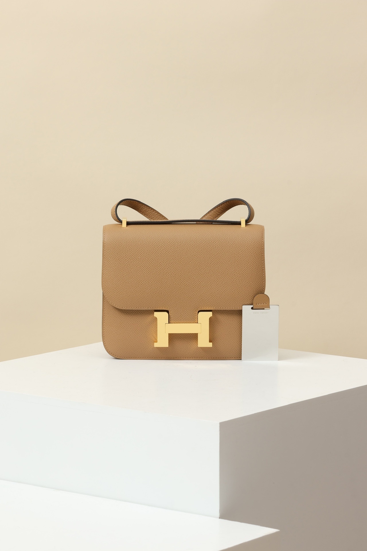 Hermes Constance Cartable Bag Brown