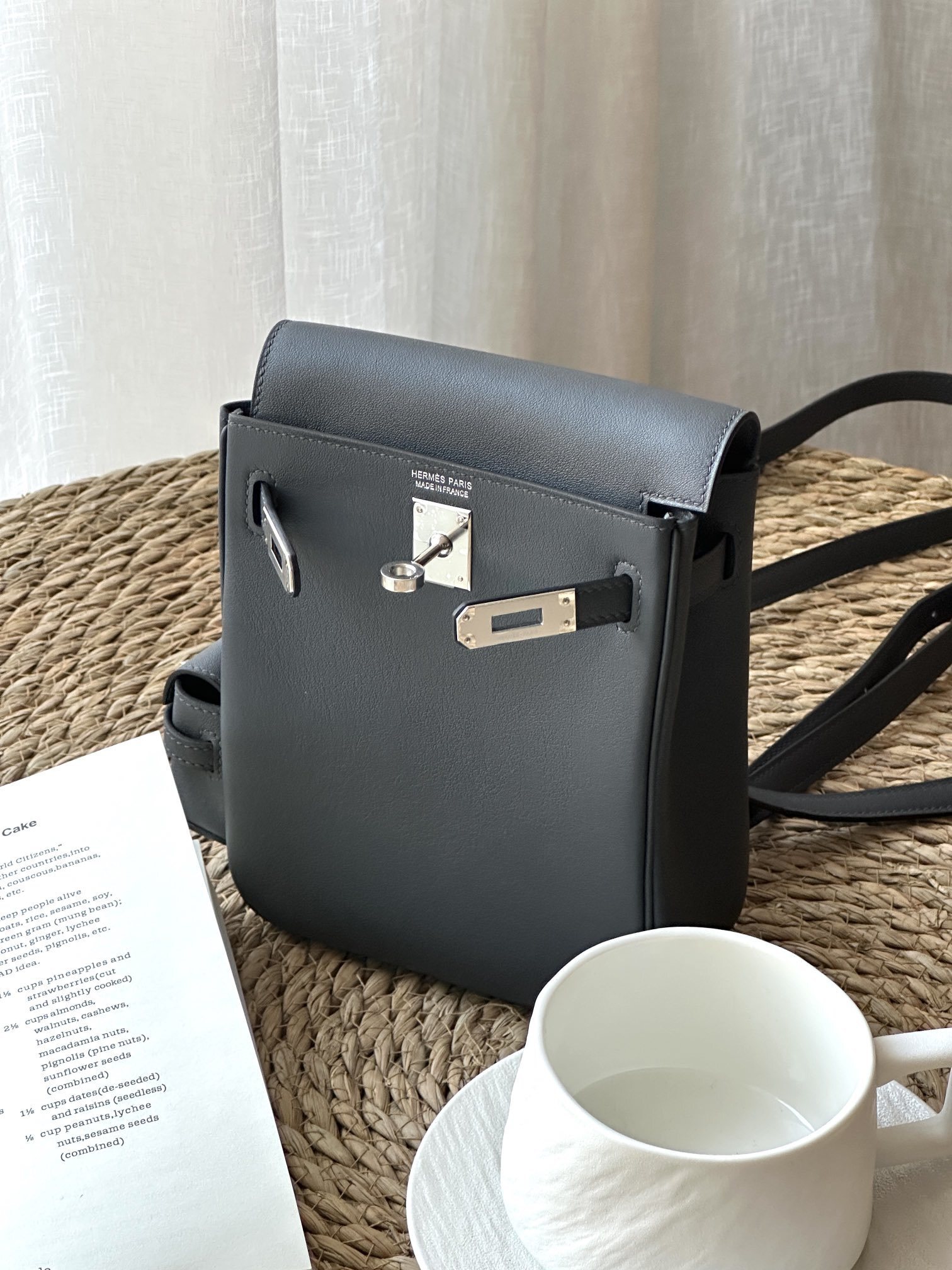 Hermes  Genuine Leather Black