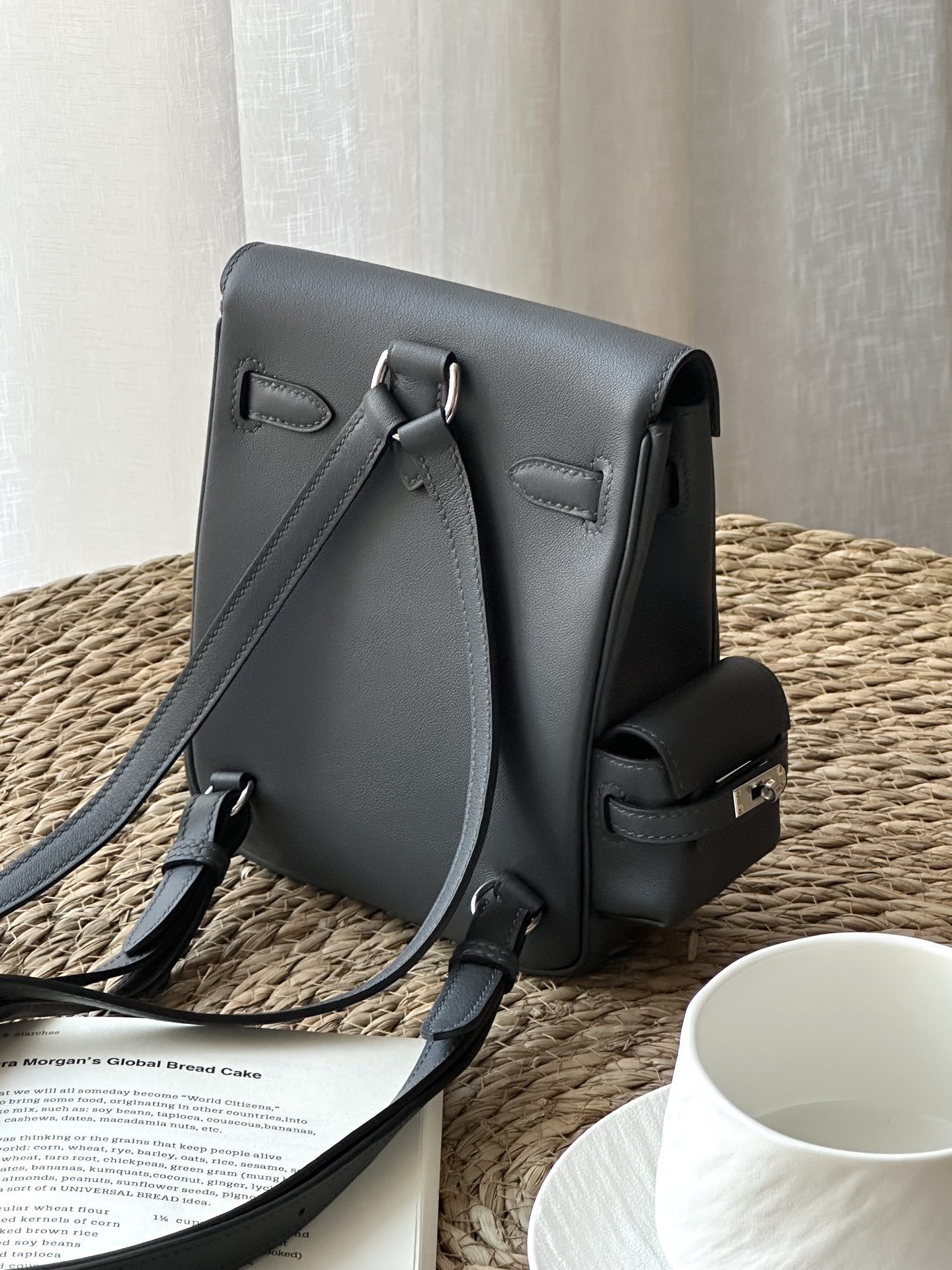 Hermes  Genuine Leather Black