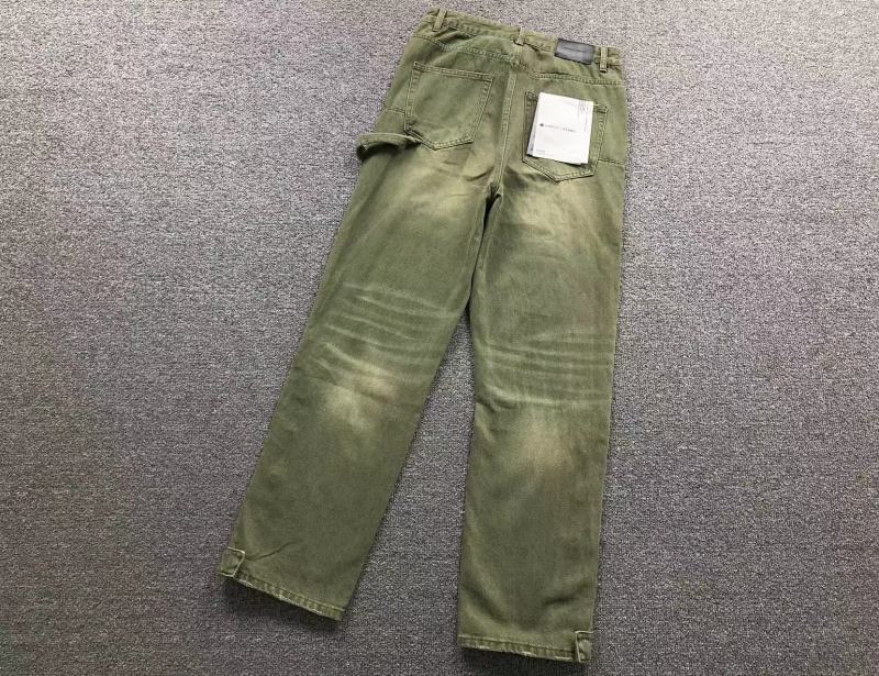 Purple snap carpenter trousers