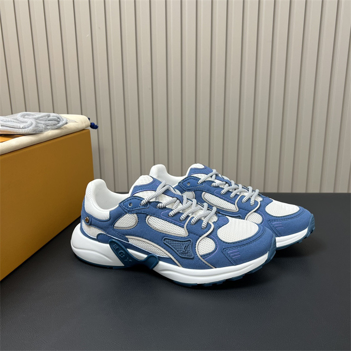 LV Trainer Sneaker blue