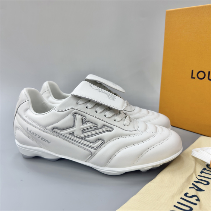 LV Footprint Soccer Sneakers white