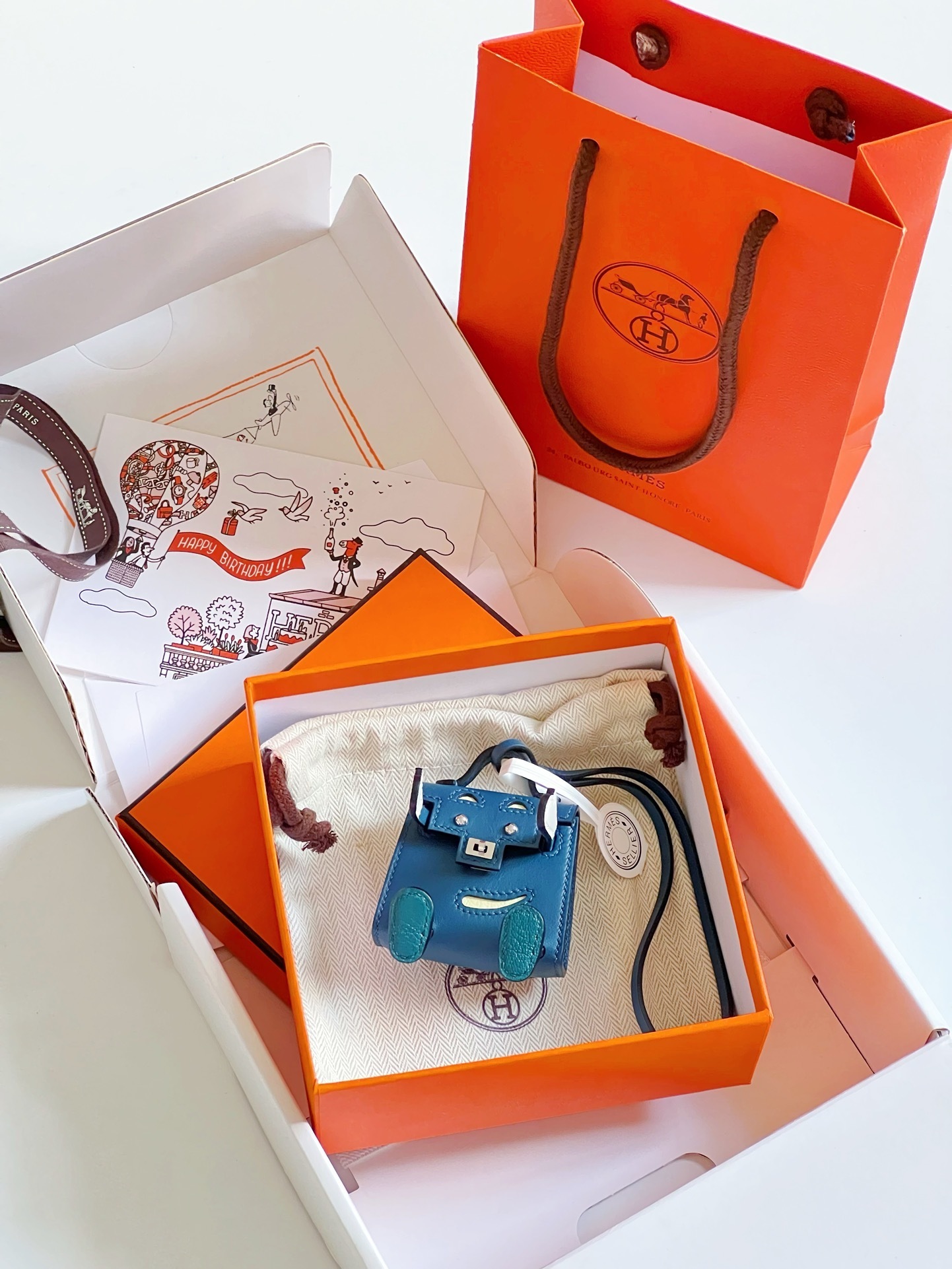 Hermes Kelly Festival Charm all colors