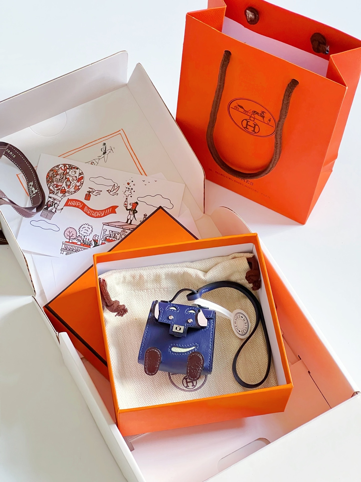 Hermes Kelly Festival Charm all colors