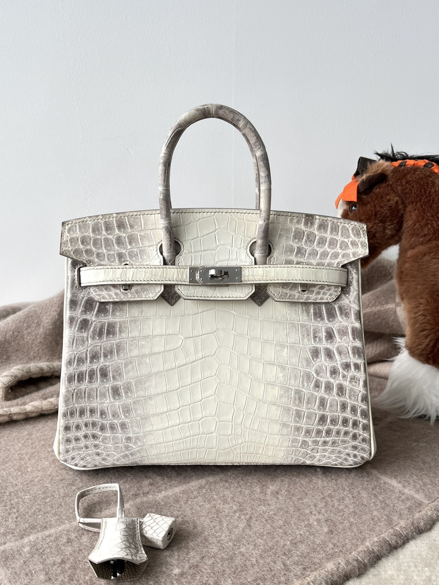 Hermes Birkin croco leather 35 Bag