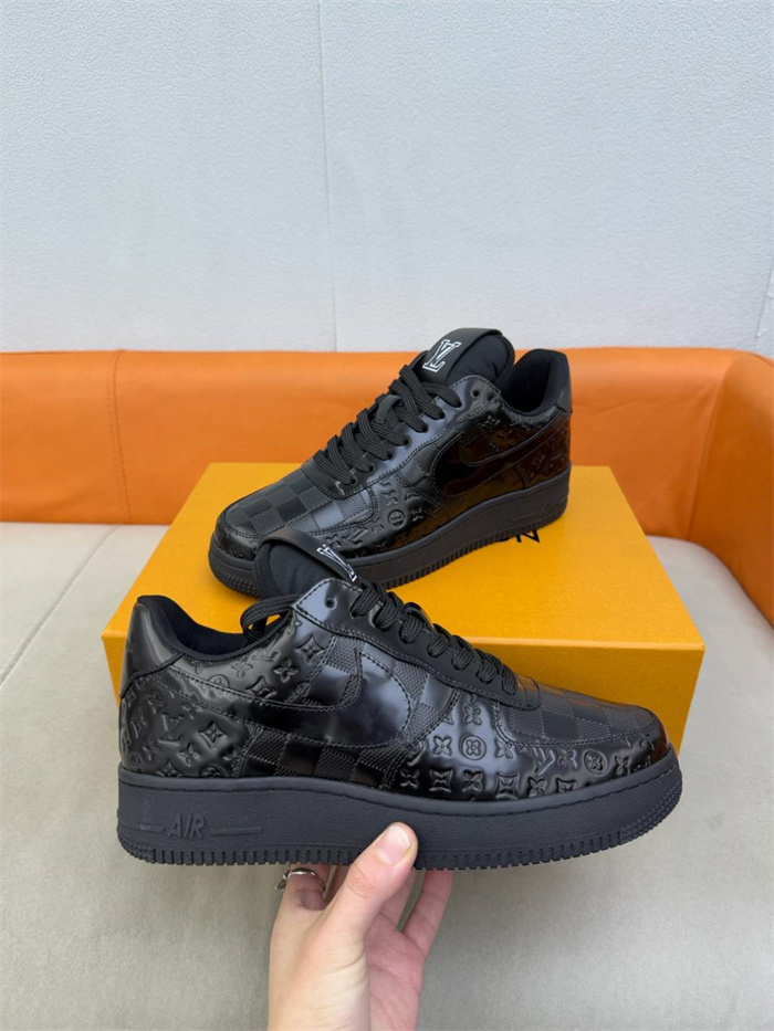 LV Nike Air Force 1 WMNS Black