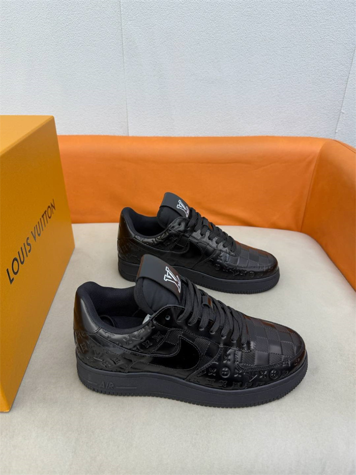 LV Nike Air Force 1 WMNS Black