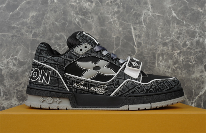 LV Trainer Sneaker Black