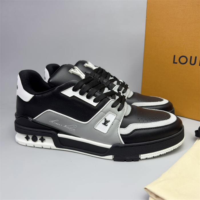 LV Trainer Sneaker Black