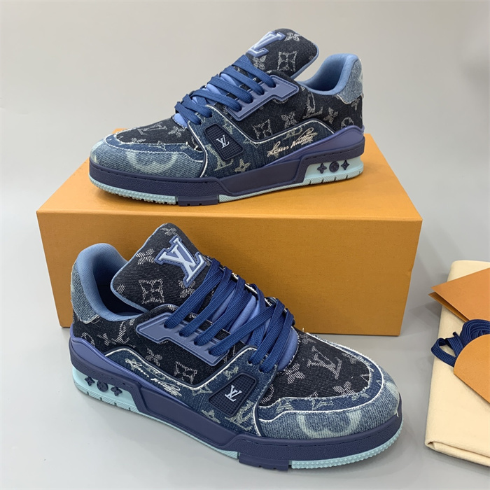 LV Trainer Sneaker Black