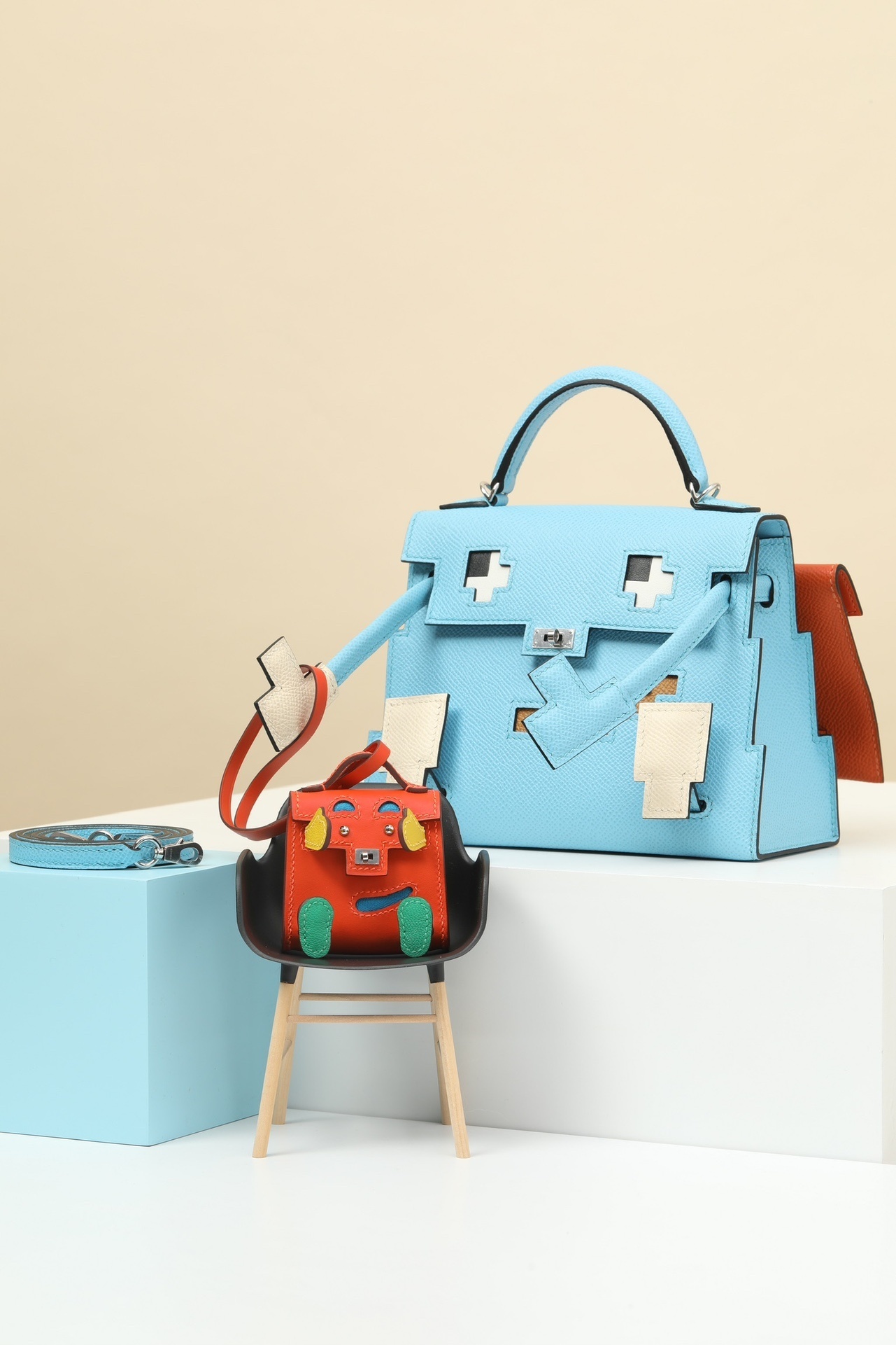 Hermes Quelle Idole Kelly Doll Bag